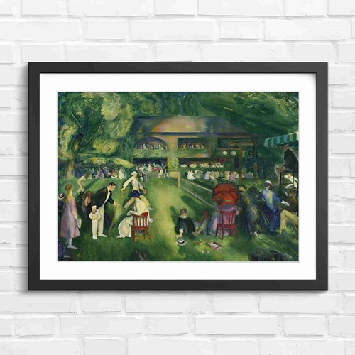 Vintage tennis club scene - vintage,