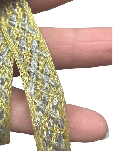 Gimp braid gold silver trim - gimp,