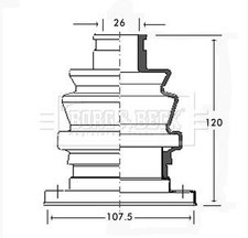 BORG & BECK BCB2311 Drive