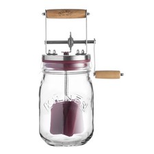 Butter Churner Clear Glass