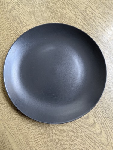 Ikea black salad plates 5cm - salad, 19.5cm