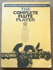 The Complete Flute Player - John Sands: Omnibus Edition Book 1-4 190pg Wise 1996
