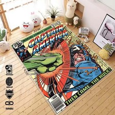 Captain America Rug, Comic