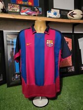 PLAYER MATCH ISSUE WORN BARCELONA SHIRT JERSEY OFFICIAL COA 26 RARE 2003 2004 L
