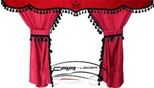 Truck Curtain SET 5 Parts Red