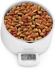 Terraillon Nutridog 2in1 Pet/Dog Feed Weighing Scales c/w S/Steel Bowl 5kg x 1g