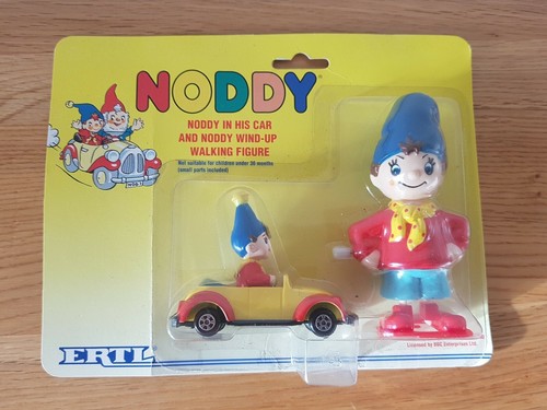 Vintage ertl noddy his car - vintage,