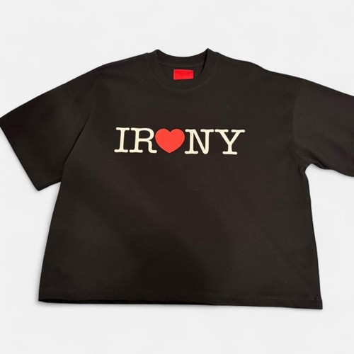 Fugazi irony shirt size - fugazi,