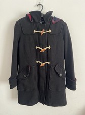 Tommy Hilfiger Zip Duffle Coast Women's Jacket Size  4 Black Hooded