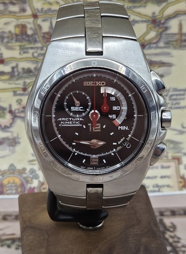Seiko mens kinetic watch - seiko,