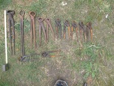 vintage blacksmiths tools