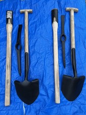 Ex MOD Land Rover Wolf Military Vehicle Pioneer Tools Pick Axe and Shovel