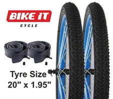 BMX TYRE 20" x 1.95 BMX FREESTYLE CYCLE TYRE - TYRES TUBES PAIRS BUNDLED DEALS