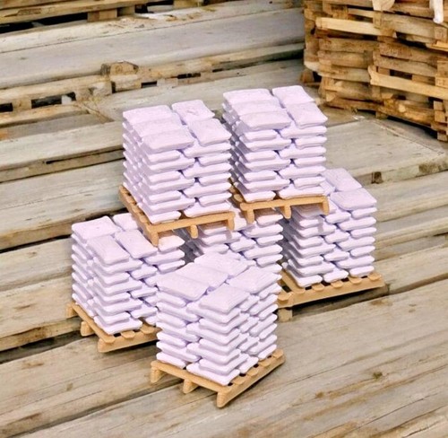 Pallets white sacks wood - pallets, of