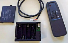 Rocco Gas Fire Remote Control, cable & Receiver box set Genuine Replacement Part