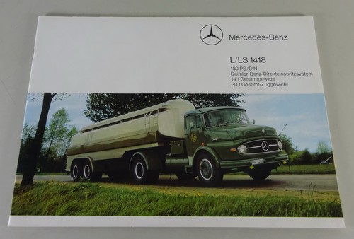 Brochure mercedes benz ls - brochure, mercedes-benz