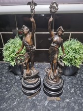 Vintage Spelter Figurines