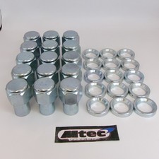 15x Classic Wolfrace Style Wheel Nut, Land Rover M16x1.5 Discovery  21mm Shank 