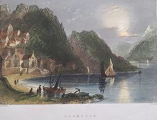 Barmouth, Gwynedd, Wales. 1841