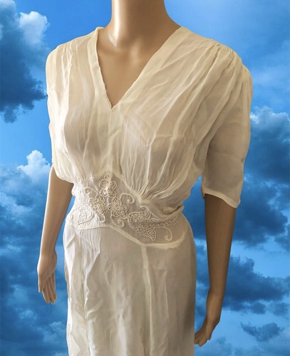 1940s bias cut slip - 1940s,