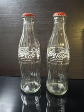 Coca Cola Bottles Empty Glass Bottle With Lid  250ml X 2 2021