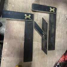 X2 Engineers Square and 45 Degree Angle Square Vintage Engineering Tools