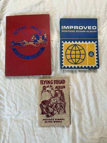 Vintage stamp albums royal - vintage,