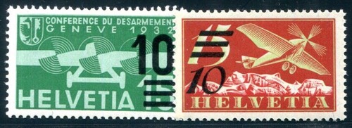 Switzerland 1935 285 286a - switzerland, **
