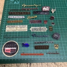 Large Collection of Vintage 1950’s 1960’s Radio Hifi Badges - Lot B