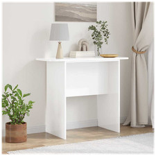 Console Table High Gloss White