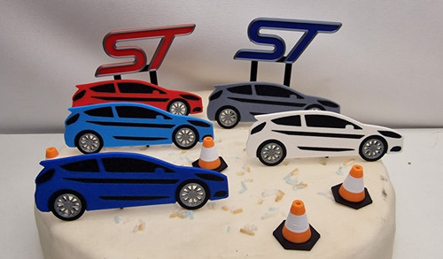 Birthday cake topper - cake,