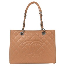 Chanel Pink Beige Calfskin