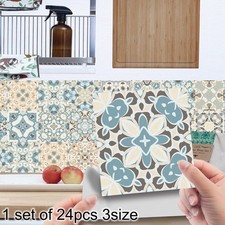 24PCS Moroccan Tiles Mosaic