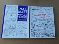 Scale airplane drawings vols 1