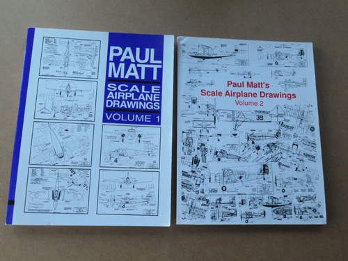 Scale airplane drawings vols - , 1