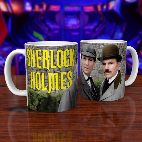 Sherlock holmes mug jeremy - mug,