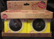 ECO 2 Speakers MP3 CD Dubble Bubble Free US Ship Recyled Folding New 3.5" '12