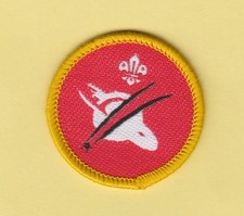 Boy Scout Badge CUB ASTRONOMER Proficiency black s/star