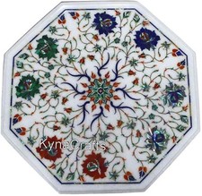 Pietra Dura Art Patio Side