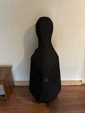 black used cello case 4/4