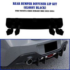 Gloss Black Rear Bumper
