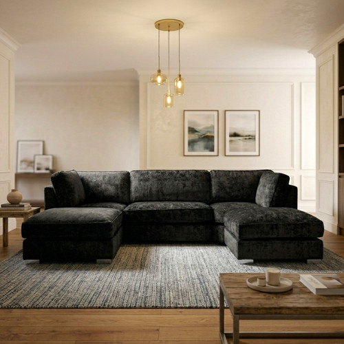 Bishop shape sofa set - bishop, u