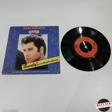 john travolta - sandy 7" vinyl record VG
