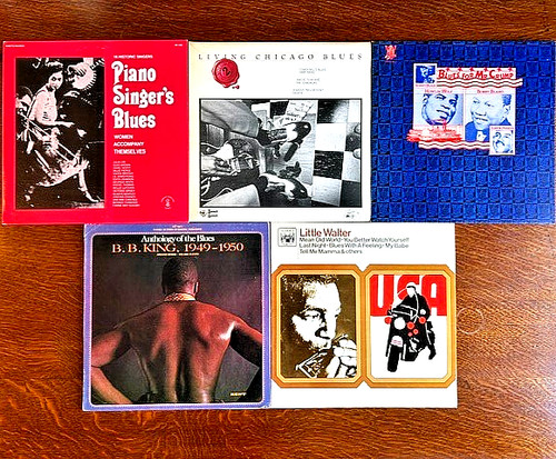 Job lot five blues - lot,