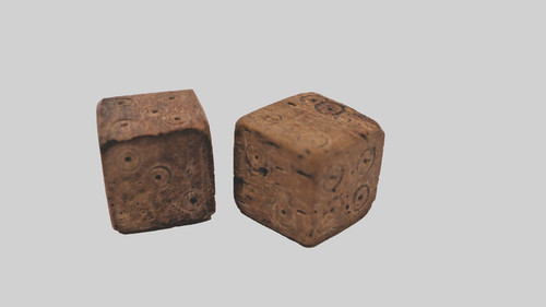 Roman bone dice circa 1st - dice,, 1st-3rd