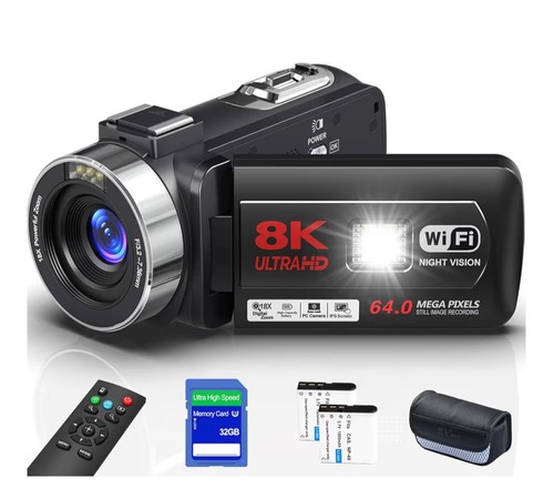 Uhd 18x digital zoom - 8k, video