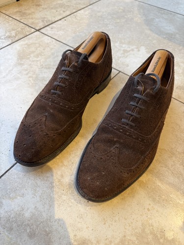 Loake brown suede - brown,