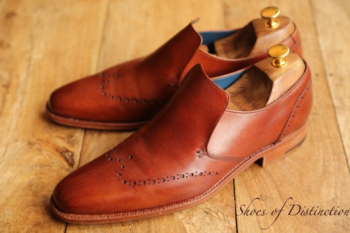 Barker brown leather - barker,