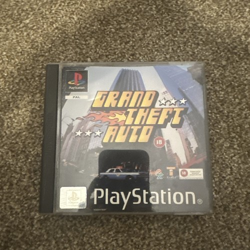 Grand theft auto ps1 platinum - auto,