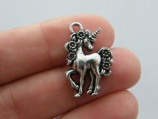 BULK 20 Unicorn charms antique